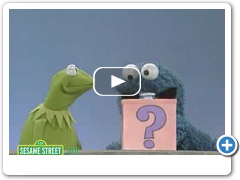 Sesame Street - Kermit And Cookie Monster And The Mystery Box